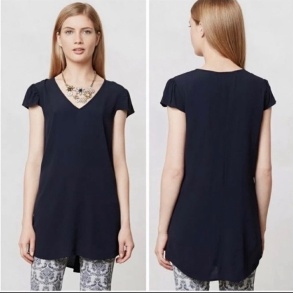 *Anthropologie Maeve Cap Sleeve Tunic